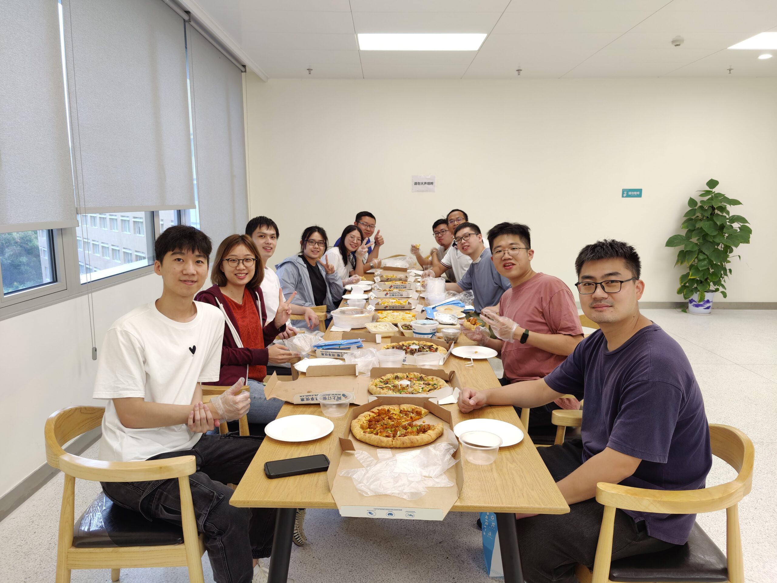 End of summer lab lunch